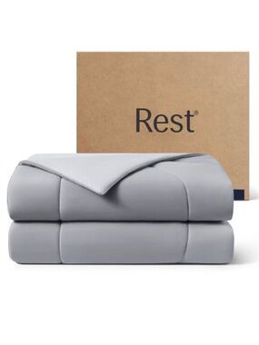REST® Evercool® Cooling Comforter Blanket for Hot Sleepers, King Cool Gray